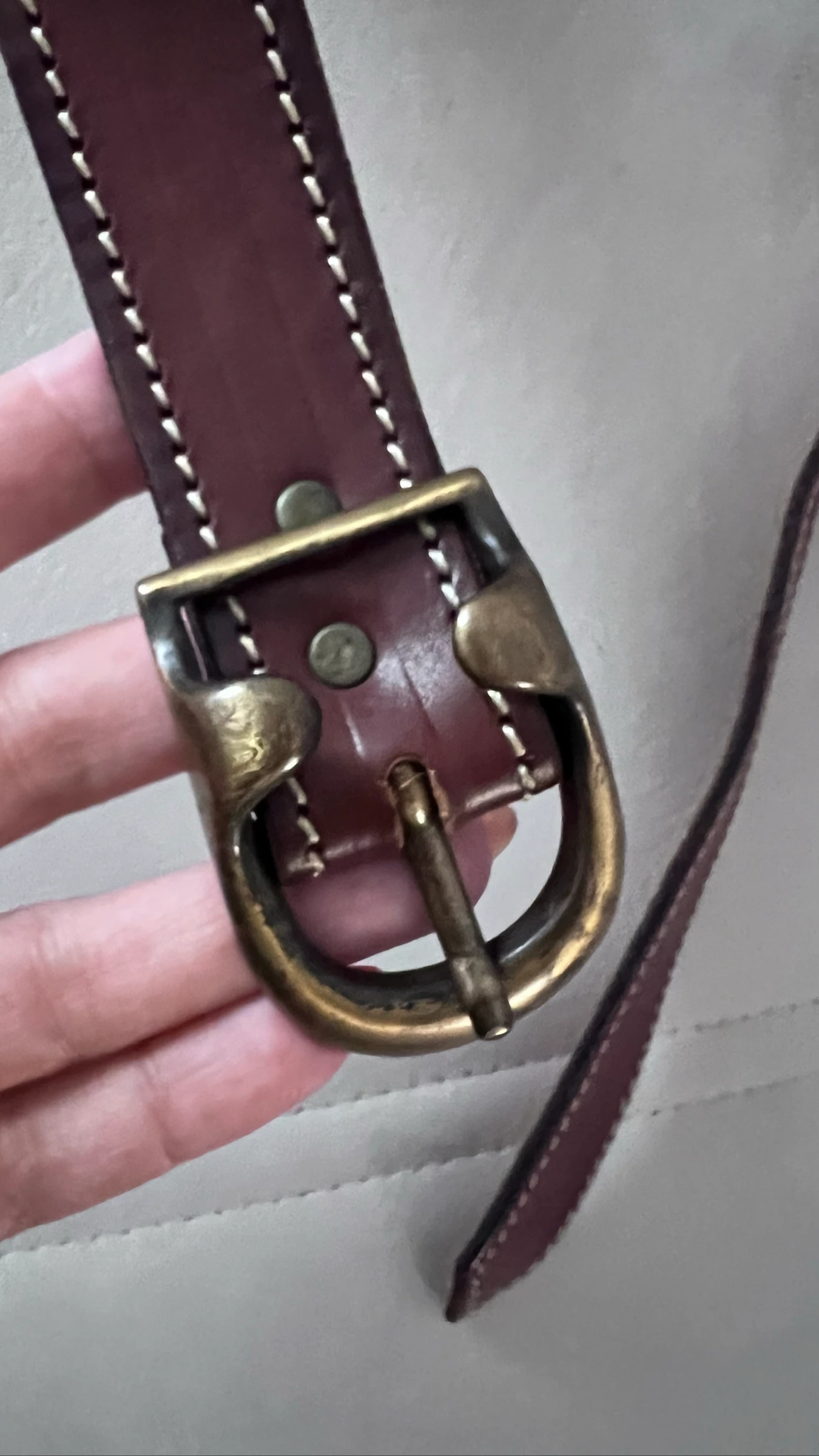 Bruine riem – photo 2